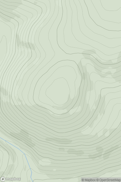 Thumbnail image for Broomy Law [The River Tweed to the English Border] [NT220241] showing contour plot for surrounding peak
